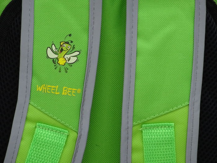 Vaikiška kuprinė Wheel Bee® Kiddy Bee, žalia kaina ir informacija | Kuprinės ir krepšiai | pigu.lt