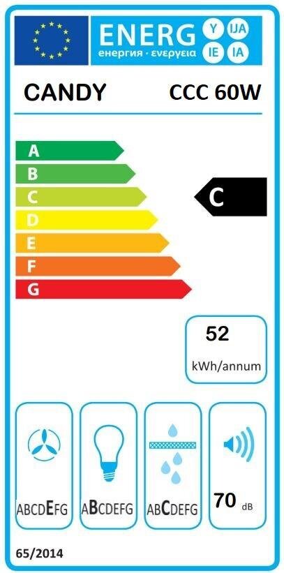 Candy CCC60W kaina ir informacija | Gartraukiai | pigu.lt