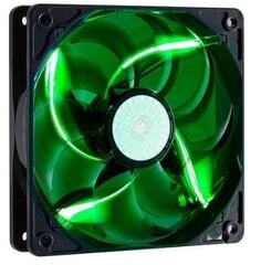 Cooler Master SickleFlow  120, 2000 RPM,  Green LED Fan;
*Light-brown transparent fan blades for better LED effect.
*Long life sleeve bearing for longer life expectancy.
*Strong air flow to kaina ir informacija | Kompiuterių ventiliatoriai | pigu.lt