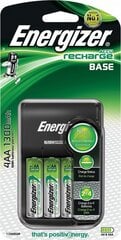 Зарядное устройство Energizer Base AA/AAA и 4 AA 1300MAh батарейки цена и информация | Аккумуляторы для фотоаппаратов | pigu.lt