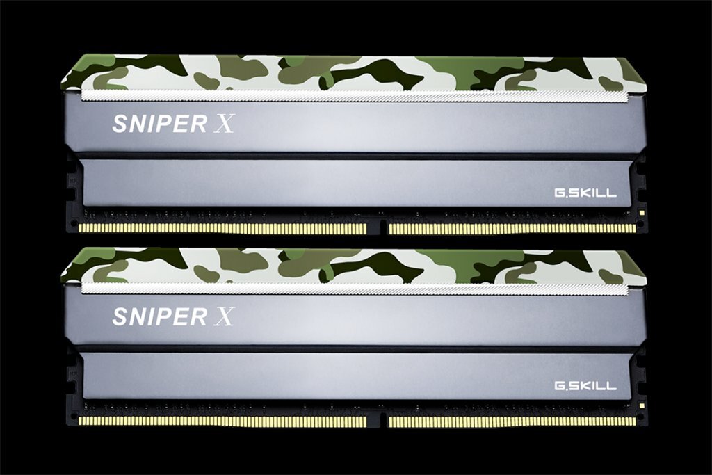 G.Skill Sniper X DDR4, 2x16GB, 3000MHz, CL16 (F4-3000C16D-32GSXFB) kaina ir informacija | Operatyvioji atmintis (RAM) | pigu.lt