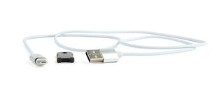 Магнитный кабель Gembird CC USB 2.0 (AM) - Micro USB (M), 1м цена и информация | Gembird Мобильные телефоны и аксессуары | pigu.lt