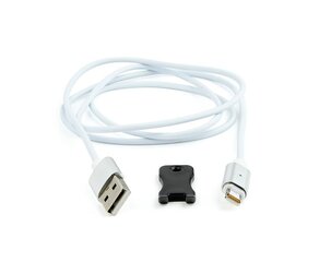 Магнитный кабель Gembird CC USB 2.0 (AM) - Lightning, 1м цена и информация | Кабели для телефонов | pigu.lt