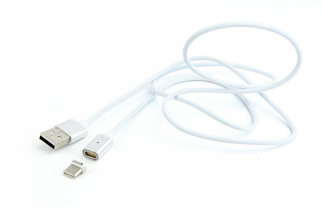 Gembird CC magnetinis laidas USB 2.0(AM) - USB Type C(M), 1m цена и информация | Laidai telefonams | pigu.lt
