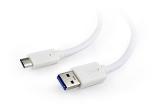 Gembird (CCP-USB3-AMCM) USB 3.0 A(M) - USB Type-C (M), 3 м цена и информация | Кабели и провода | pigu.lt