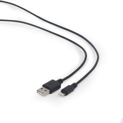 Gembird CC USB 2.0 (M) - Lightning, 3m kaina ir informacija | Kabeliai ir laidai | pigu.lt