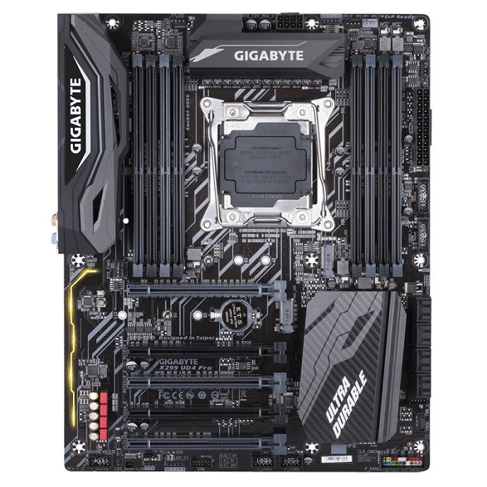 GIGABYTE X299 UD4 PRO цена и информация | Pagrindinės plokštės | pigu.lt