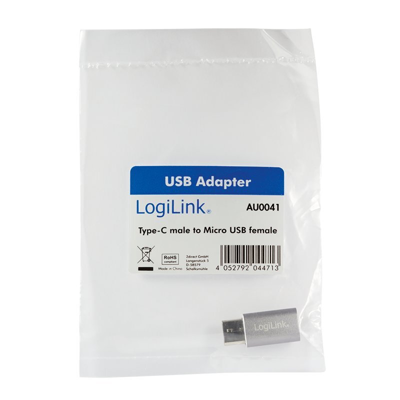 LogiLink AU0041 kaina ir informacija | Adapteriai, USB šakotuvai | pigu.lt