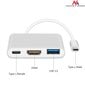Adapteris Maclean MCTV-840, Type-C - Hdmi kaina ir informacija | Adapteriai, USB šakotuvai | pigu.lt