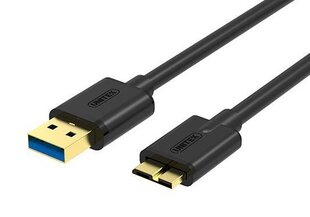 Unitek USB3.0/Micro-B, 1.5 m цена и информация | Кабели и провода | pigu.lt