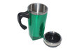 Termo puodelis 0,45 l, žalias kaina ir informacija | Termosai, termopuodeliai | pigu.lt