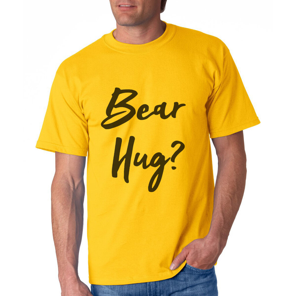 Marškinėliai "Bear Hug" цена и информация | Originalūs marškinėliai | pigu.lt