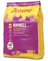 Josera Dog Miniwell mažų veislių šunims, 5x900 g kaina ir informacija | Sausas maistas šunims | pigu.lt