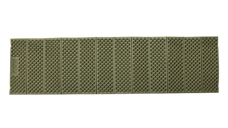 Turistinis kilimėlis Robens Zigzag Slumber, 180x48 cm, žalias цена и информация | Turistiniai čiužiniai ir kilimėliai | pigu.lt