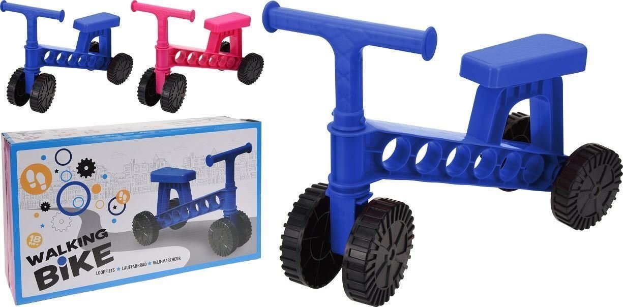 Dviratukas - vaikštukas Walking bike, mėlynas kaina ir informacija | Žaislai kūdikiams | pigu.lt