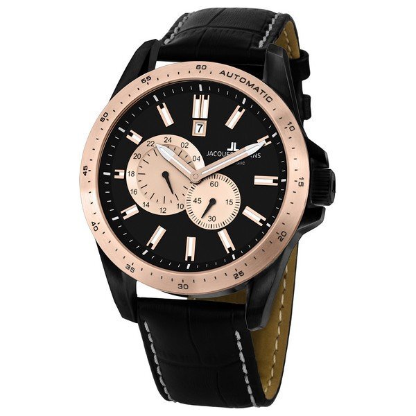 Laikrodis Jacques Lemans 1-1775F (48 mm) kaina ir informacija | Vyriški laikrodžiai | pigu.lt