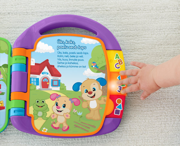 Dainų rinkinio knyga Fisher-Price L&L estų kalba kaina ir informacija | Žaislai kūdikiams | pigu.lt