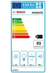 Bosch DUL63CC55 цена и информация | Вытяжки на кухню | pigu.lt