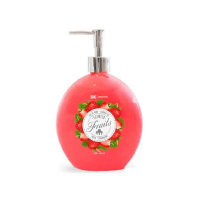 Dušo želė IDC Institute Scented Fruits Strawberry 735 ml цена и информация | Dušo želė, aliejai | pigu.lt