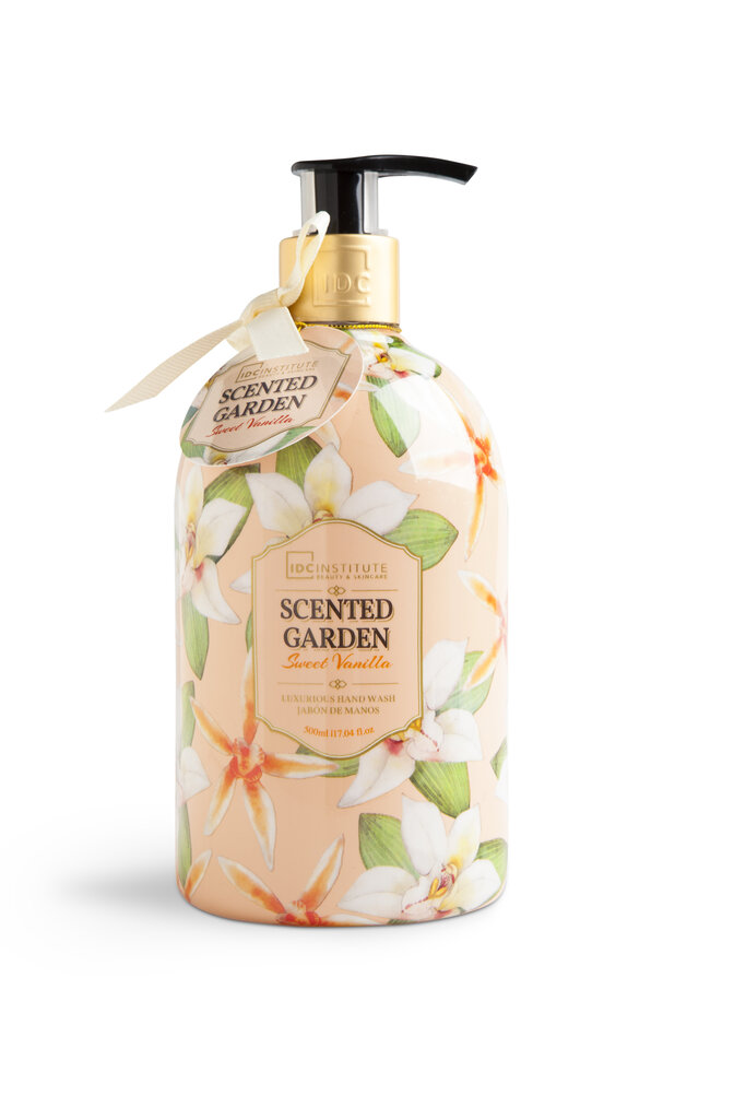 Vanilės kvapo rankų muilas IDC Inst Scented Garden 500 ml kaina ir informacija | Muilai | pigu.lt