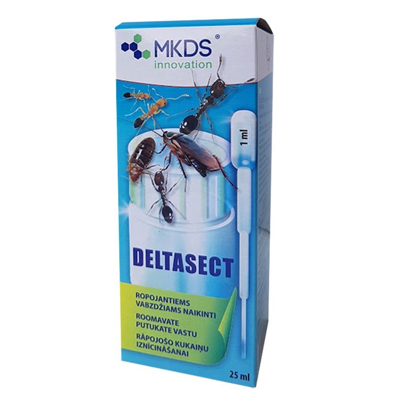 MKDS Deltasect insekticidas, 25 ml цена и информация | Vabzdžių naikinimas | pigu.lt