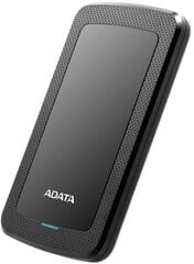 ADATA HV300 AHV300-2TU31-CBK 2000 GB, 2.5 ", USB 3.1, Black цена и информация | Жёсткие диски (SSD, HDD) | pigu.lt