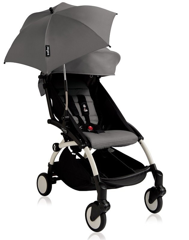 Babyzen YOYO+ vežimėlio skėtis, pilkas kaina ir informacija | Vežimėlių priedai | pigu.lt