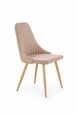 4-ių kėdžių komplektas Halmar K285, smėlio spalvos