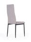 4-ių kėdžių komplektas Halmar K292, pilkas kaina ir informacija | Virtuvės ir valgomojo kėdės | pigu.lt