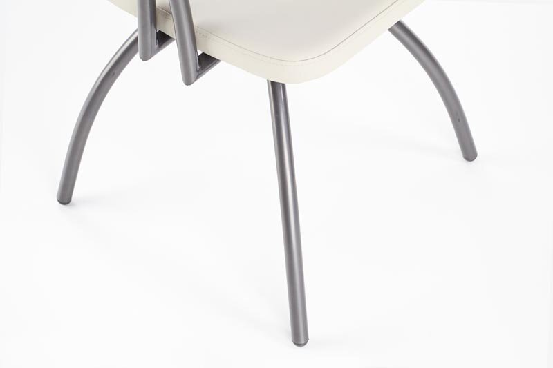 4-ių kėdžių komplektas Halmar K298, pilkas kaina ir informacija | Virtuvės ir valgomojo kėdės | pigu.lt