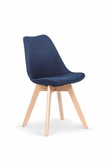4-ių kėdžių komplektas Halmar K303, mėlynas kaina ir informacija | Virtuvės ir valgomojo kėdės | pigu.lt