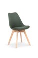 4-ių kėdžių komplektas Halmar K303, žalias