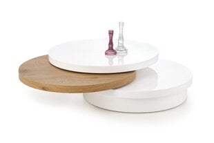 Кофейный столик Halmar Michelle, белый/дубовый цвет цена и информация | Журнальные столы | pigu.lt