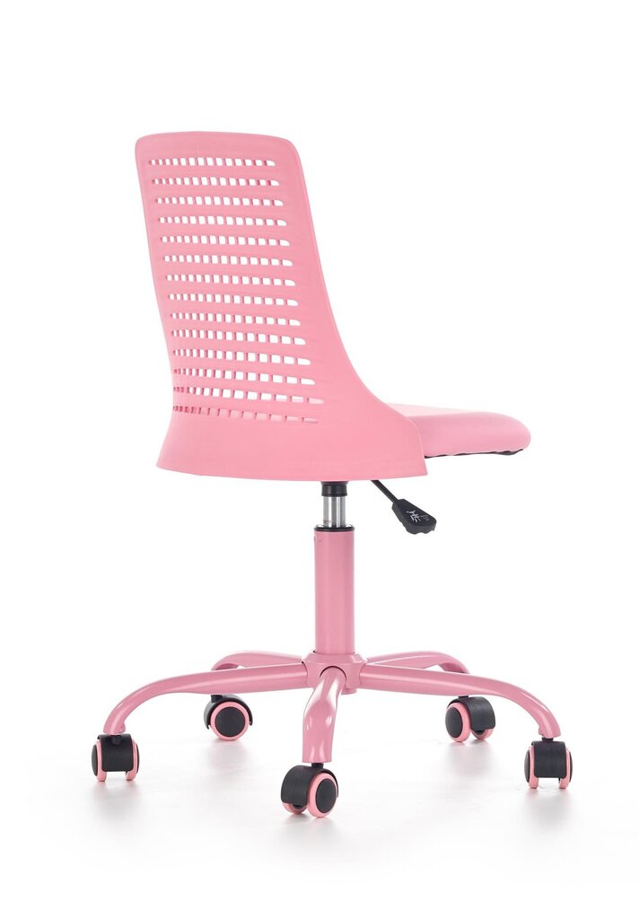 Vaikiška kėdė Halmar Pure, rožinė цена и информация | Biuro kėdės | pigu.lt