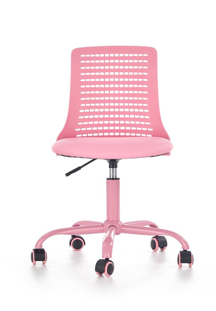 Vaikiška kėdė Halmar Pure, rožinė цена и информация | Biuro kėdės | pigu.lt