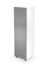 Šaldytuvo spintelė Halmar Vento DL-60/214, pilka/balta kaina ir informacija | Virtuvinės spintelės | pigu.lt