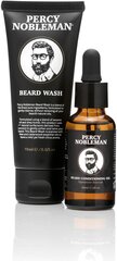 Набор для ухода за бородой Percy Nobleman Beard Starter Kit цена и информация | Косметика и средства для бритья | pigu.lt