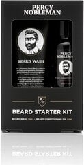 Набор для ухода за бородой Percy Nobleman Beard Starter Kit цена и информация | Косметика и средства для бритья | pigu.lt