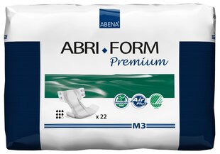 Suagusiųjų sauskelnės Abena Abri-Form M3 Premium 22 vnt. kaina ir informacija | Slaugos prekės | pigu.lt
