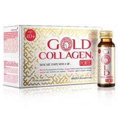 Geriamas kolagenas Forte Gold Collagen, 10x50ml kaina ir informacija | Vitaminai, maisto papildai, preparatai grožiui | pigu.lt