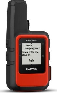 Nešiojamas GPS imtuvas Garmin inReach Mini Orange kaina ir informacija | GPS navigacijos | pigu.lt