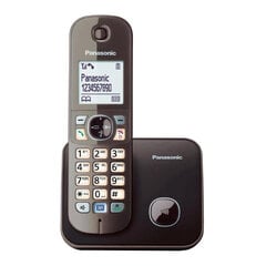 Panasonic KX-TG6811FXM, pilkas kaina ir informacija | Stacionarūs telefonai | pigu.lt