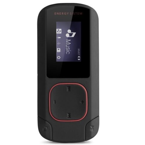 Energy Sistem Clip, 8 GB, Juoda kaina ir informacija | MP3 grotuvai | pigu.lt