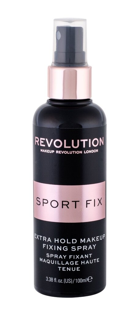 Makiažo fiksatorius-dulksna Makeup revolution Sport Fix 100 ml kaina ir informacija | Makiažo pagrindai, pudros | pigu.lt