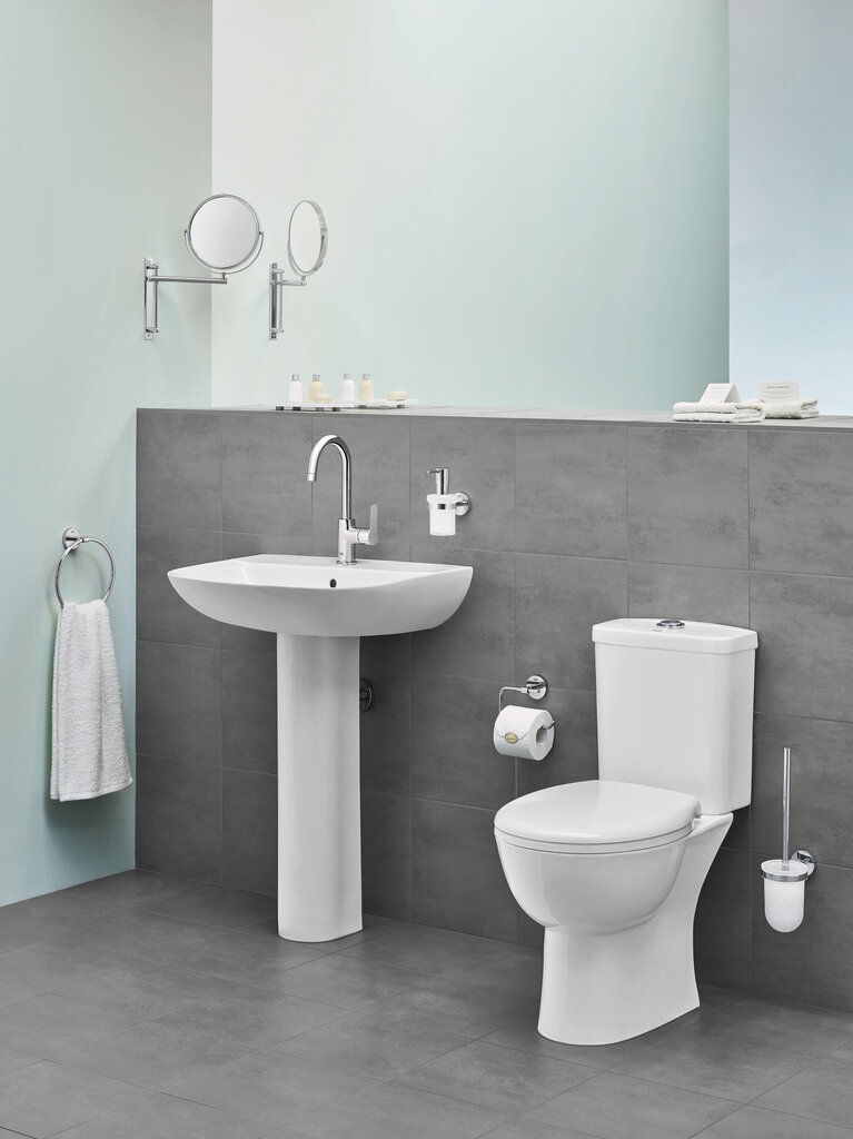 Grohe Bau Ceramic Rimless klozetas su lėtaeigiu dangčiu 39496000 цена и информация | Klozetai | pigu.lt