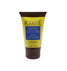 Maitinamasis rankų kremas Phytorelax Burro Di Karite Crema Mani Intensiva 75 ml kaina ir informacija | Kūno kremai, losjonai | pigu.lt