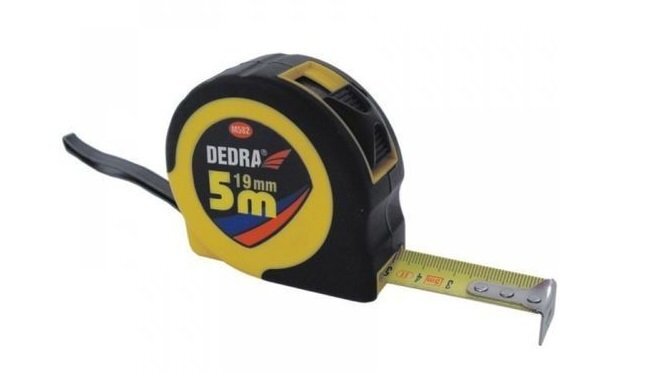 Ruletė Dedra 2 m, 16 mm цена и информация | Mechaniniai įrankiai | pigu.lt
