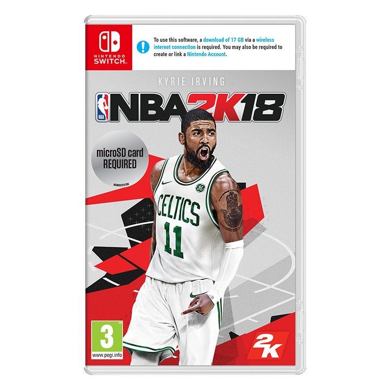 Žaidimas NBA 2K18, Nintendo Switch kaina ir informacija | Kompiuteriniai žaidimai | pigu.lt