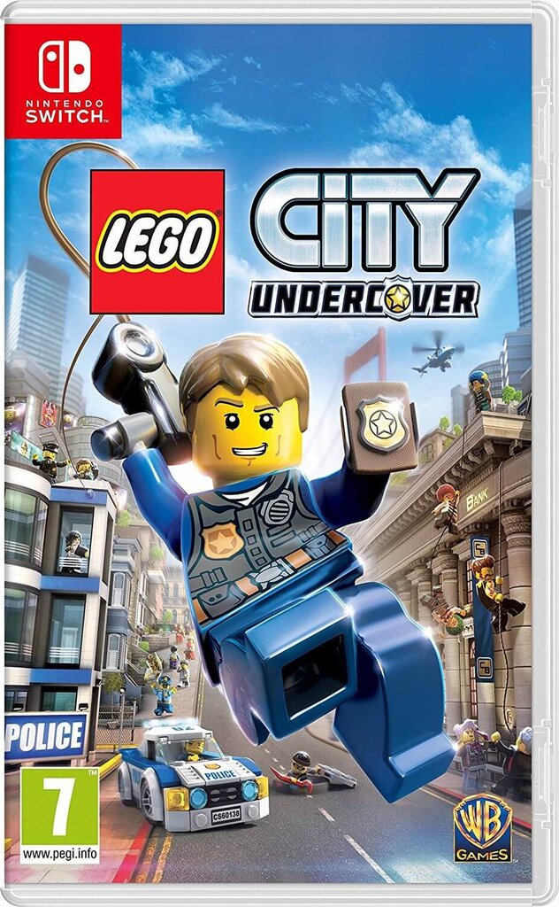 LEGO City Undercover, Nintendo Switch kaina ir informacija | Kompiuteriniai žaidimai | pigu.lt