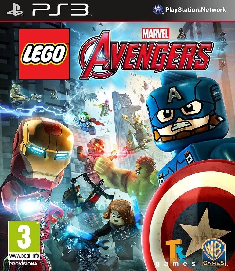 Sony PS3 LEGO MARVEL AVENGERS цена и информация | Kompiuteriniai žaidimai | pigu.lt